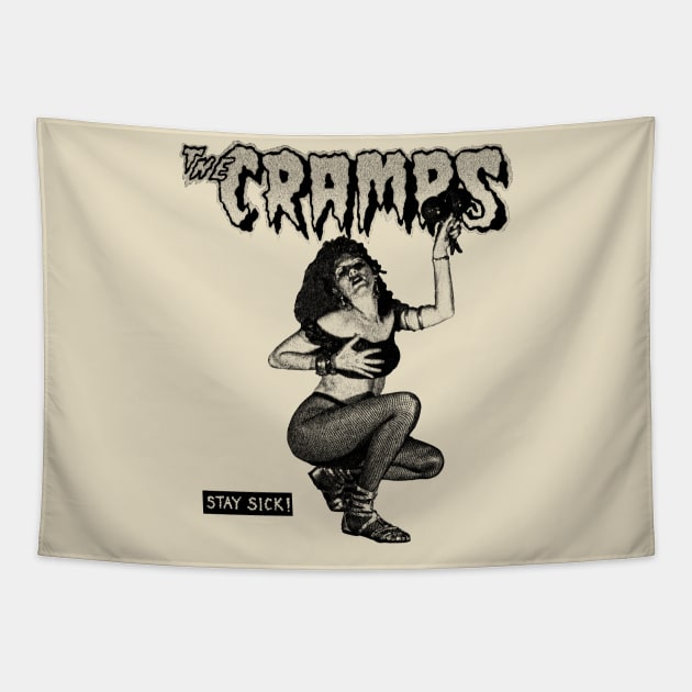 The Cramps Tapestry by idontwannawait