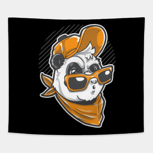 Urban Panda boy illustration