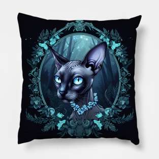 Gothic Sphynx Pillow