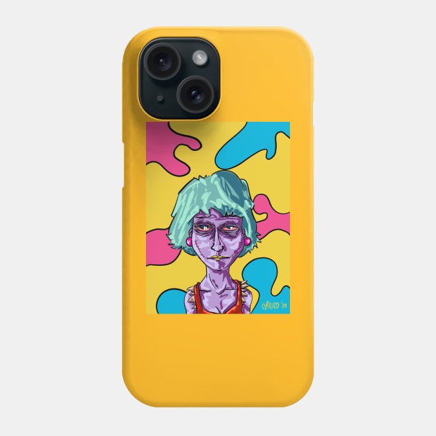 "Sabrina" FACES COLLECTION Phone Case by mikiad