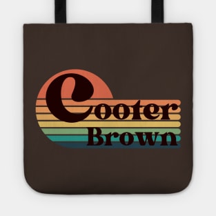 Retro Cooter Brown Tote