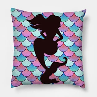 mermaid sea woman fairy tale sweet Pillow