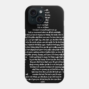 Hopper's Final Words Phone Case