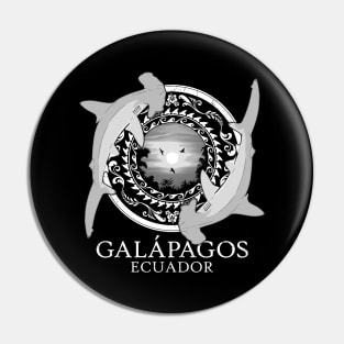 Hammerhead Sharks Ecuador Galápagos Pin