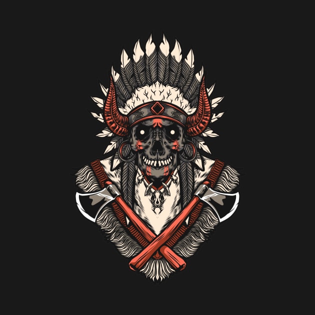 Indian Tribal by phsycartwork