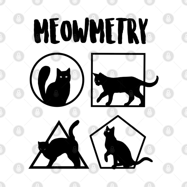 Meowmetry - Funny Cat Geometry by Raywolf