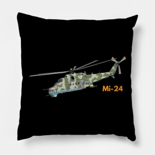 Russian Soviet Attack Helicopter Mi-24 Pillow