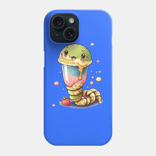 Snake Ice Cream Phone Case by EasyTeesy