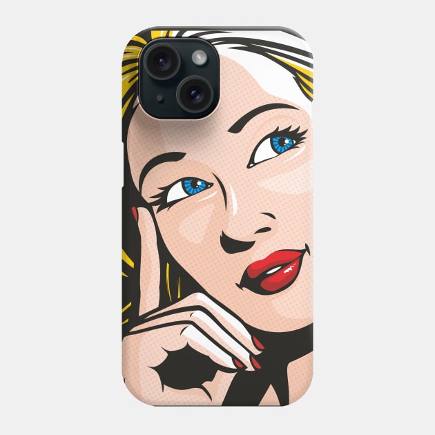 Thinking of you Phone Case by Jamie Lee Art