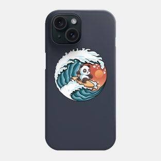 Surfing Panda - Sports Phone Case