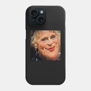 Come Give Auntie a Kiss !!  Funny Face - Caricature Phone Case