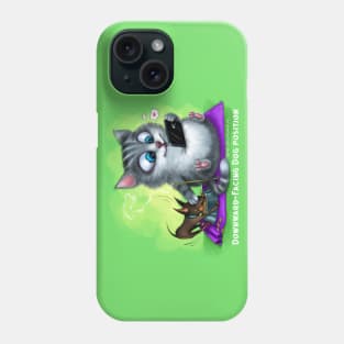 Yoga cat Phone Case