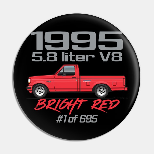 Red 1995 Pin by JRCustoms44