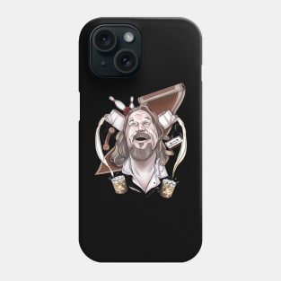 big lebowski art Phone Case