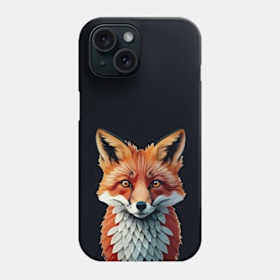 Serious fox Phone Case