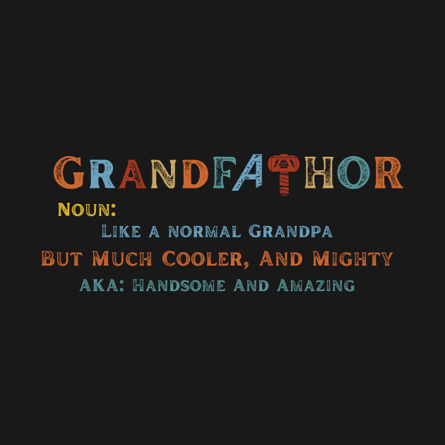 Grandpa Tshirt by VikingHeart Designs