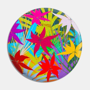 Tropical Foliage Pin