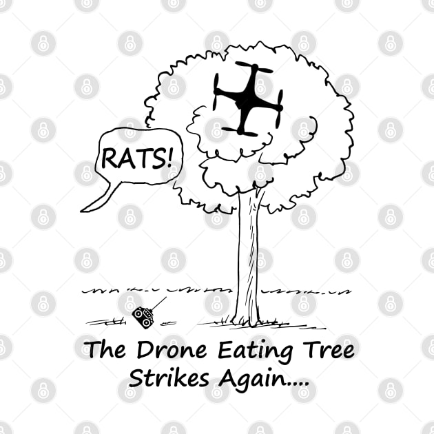 Drone Eating Tree by drquest