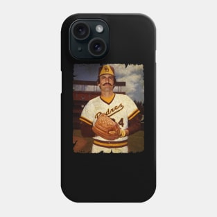 Rollie Fingers - Left Oakland Athletics, Signed With San Diego Padres Phone Case