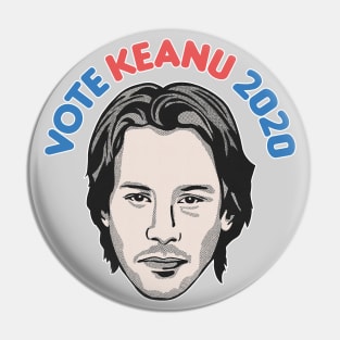 Vote Keanu 2020 Pin