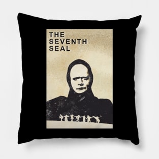 the seventh seal Pillow