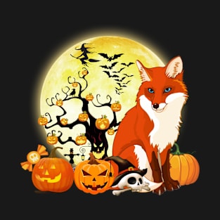 Fox Halloween Costume For Fox lover T-Shirt