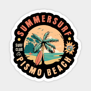 Summer Surf Pismo Beach Magnet