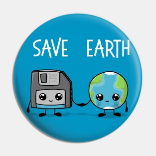 Save Earth Pin