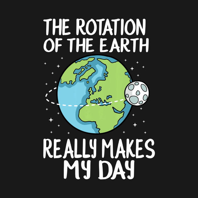 Rotation of the Earth Makes My Day Funny Science by LiFilimon