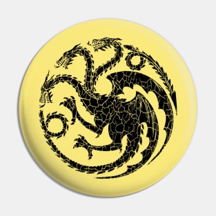 Three Headed Dragon Pin