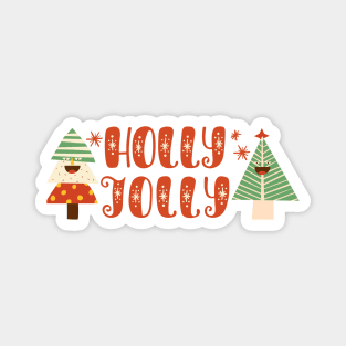 Holly Jolly Magnet