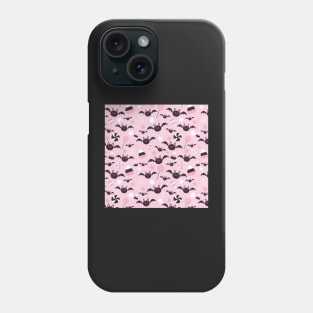 Kawaii Bats and Candy Pattern Phone Case