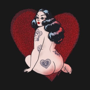 Heart-shaped T-Shirt