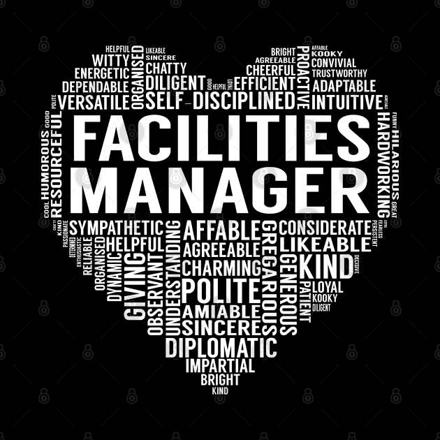 Facilities Manager Heart by LotusTee