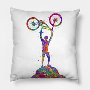 Downhill mountain bike Pillow