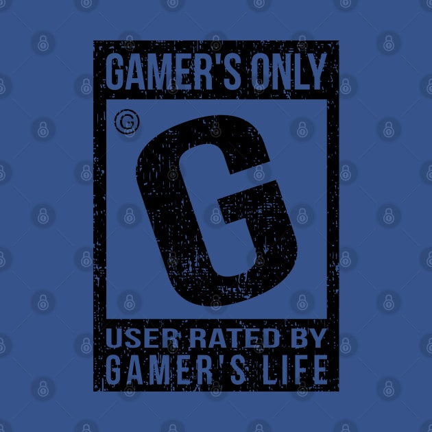 RATED G FOR GAMER!  Black Designv1.2 by ArelArts