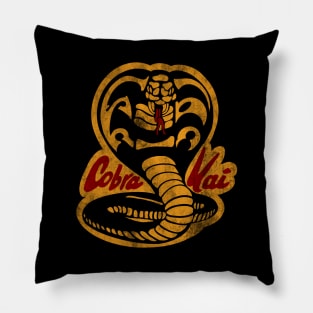 Cobra Kai vintage Pillow