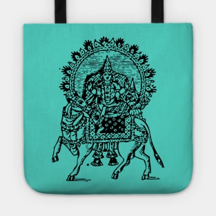 Supreme Being Shiva Indian God Tote