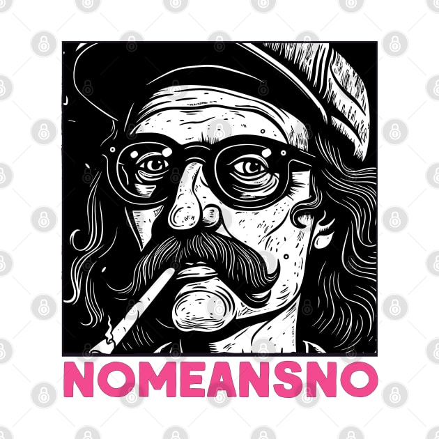 NoMeansNo ∆ Original Fan Artwork by unknown_pleasures