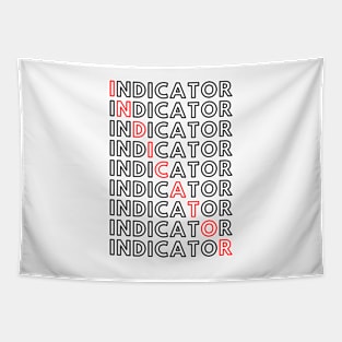 The INDICATOR Crossword (light) Tapestry