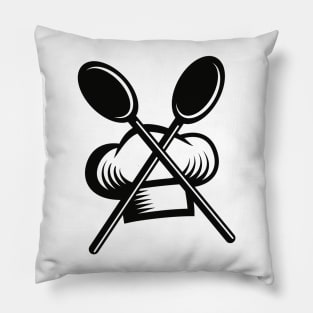 Restaurant Logo Pillow