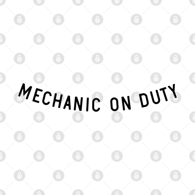 Mechanic on duty by ShirtyLife