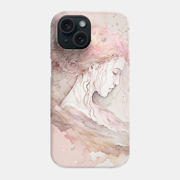 Watercolor Zodiac - Virgo Phone Case by Goddess Designs