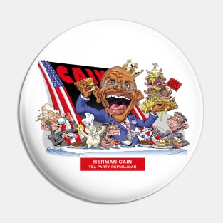 Herman Cain Pin