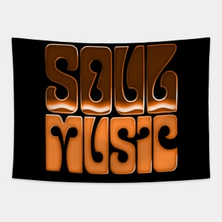 Soul Music --------- Retro Fan Design Tapestry