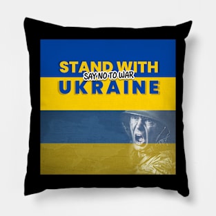 Stand With Ukraine Pillow