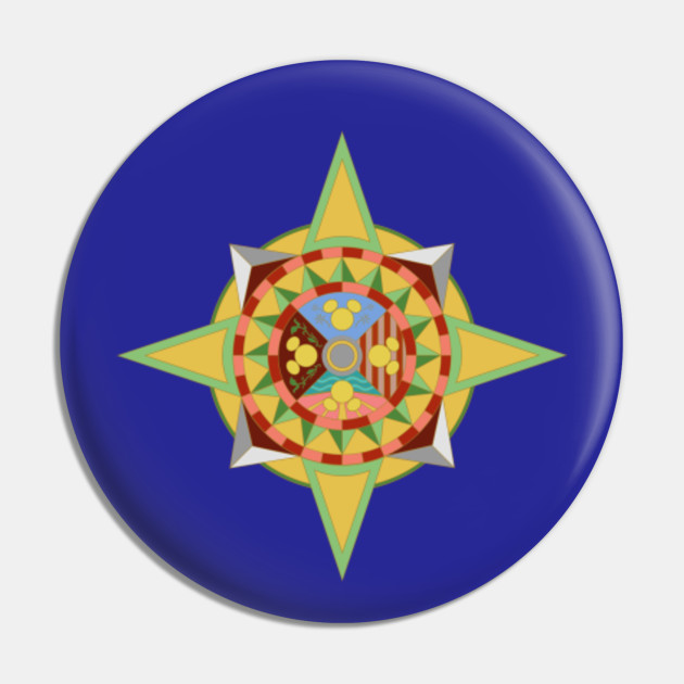 Disneyland Compass Rose Disneyland Pin Teepublic