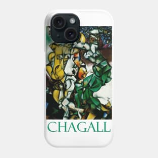 Adam and Eve (1912) by Marc Chagall Phone Case