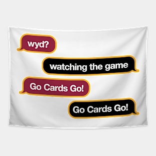 Cardinals WYD Text Tapestry