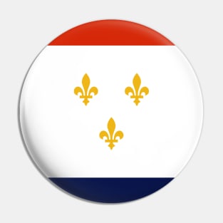 Flag of New Orleans Pin